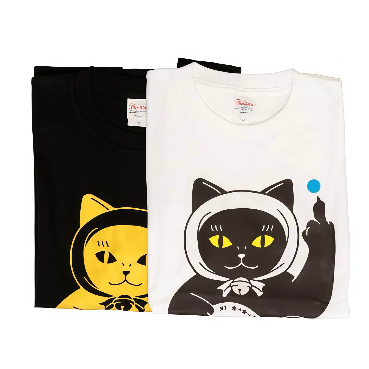 Fufucat Brings You Courage! Crew Neck Short Sleeve T-shirt