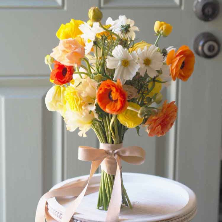 Pre-order Customize Bridal Bouquet Color of Sunshine