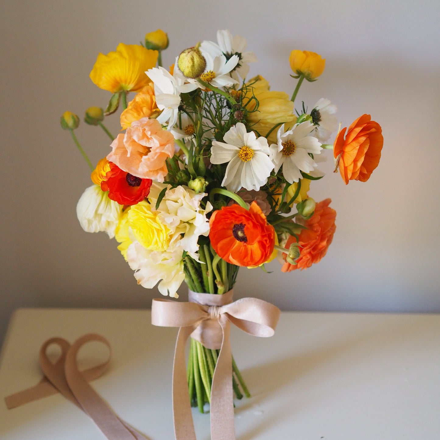 Pre-order Customize Bridal Bouquet Color of Sunshine